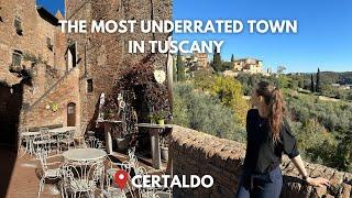 the most underrated town in tuscany? a day of good food, amazing views and decameron