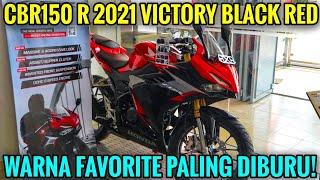 REVIEW HONDA CBR150 R TERBARU 2021 WARNA VICTORY BLACK RED