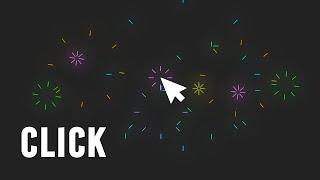 How to make Animated Click Effect using CSS & Javascript