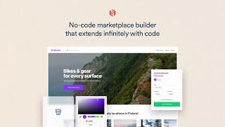 Sharetribe: no-code marketplace builder, fully extendable with code