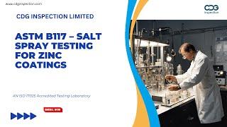 ASTM B117 Salt Spray Testing Services – Ensure Your Product’s Corrosion Resistance