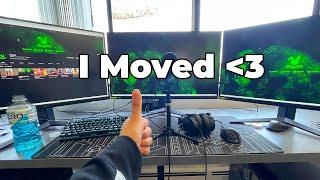 I MOVED!