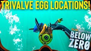 Subnautica Below Zero - All Trivalve Locations!