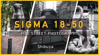 SIGMA 18-50mm F/2.8 | STREET PHOTOGRAPHY IN SHIBUYA
