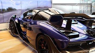 REAL LIFE McLaren Senna Racing Simulator for Forza Horizon 5!