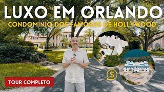 CASA DE LUXO EM ORLANDO | TOUR COMPLETO | CONDOMÍNIO MAIS CARO DA FLÓRIDA CENTRAL | $2,750,000