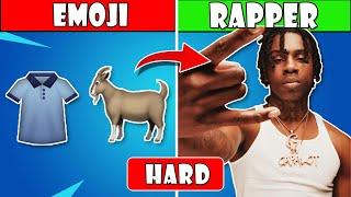 Guess The Rapper by Emoji ⭐| 99.9% Will Fail | Hard Rap Quiz | Rap Quiz 2024 |