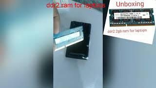 ddr2 ram for laptops unboxing