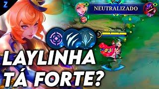 A LAYLA É FORTE E EU POSSO PROVAR - LAYLA GAMEPLAY | Mobile Legends