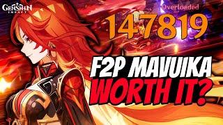 How Good Is F2P Mavuika When You Don't Have Xilonen & Citlali? | Genshin Impact 5.3