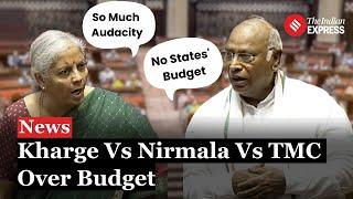 Mallikarjun Kharge Vs Nirmala Vs TMC: Heated War of Words Erupt In Rajya Sabha Over Budget 2024