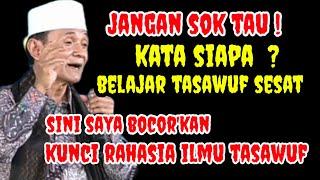 Buya Syakur !! Bocorkan Kunci Rahasia Ilmu Tasawuf