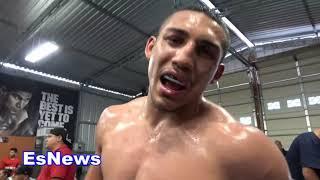 tb Teofimo Lopez Training At RGBA - EsNews Boxing