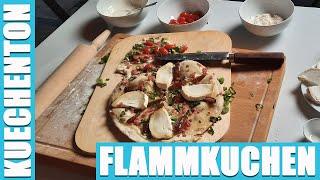 FLAMMKUCHEN ohne Hefe vom Grill | Super schnell & MEGA lecker !!