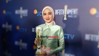 Kado Istimewa Cut Syifa di HUT Ke-26 Raih "Most Charming Female Celebrity" IA 2024