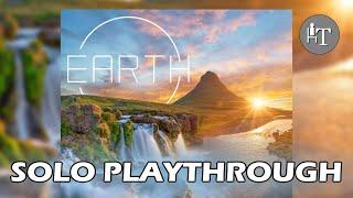 Tutorial & Solo Playthrough of Earth - Solo Board Game