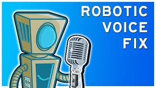 How to FIX ROBOTIC VOICE when using Voicemeeter Banana, OBS, Discord and more!