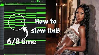 How to make 6/8 RnB beats for Muni Long and Giveon on FL Studio 21