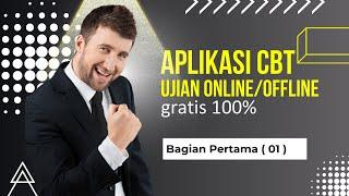 Aplikasi CBT Ujian Online/Offline 2022 Gratis 100% | Instalasi, membuat databace, Setting Ujian.