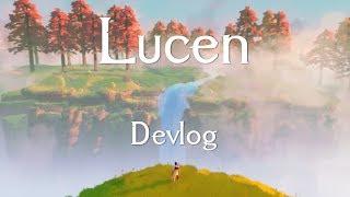 Indie Game Devlog - Waterfalls and Cliffs in Lucen