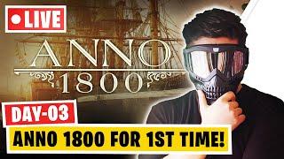 LIVE- ANNO 1800 FOR FIRST TIME EVER!! Let's Gooo!| LIVE| FORTNITE INDIA & ROCKET LEAGUE | LIVE