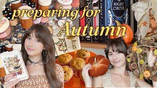 Preparing For AUTUMN  shopping, decorating & reading cozy books - a vlog ️ Basically Britt