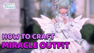 HOW TO CRAFT the Miracle Outfit Wishful Aurosa // All Materials Locations  Infinity Nikki Guides