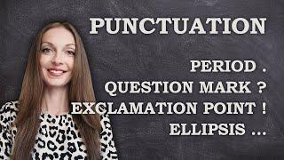 Punctuation in English. Part 1 // English Grammar Lessons