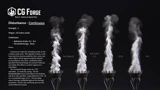 Houdini Pyro - Disturbance Continuous Settings - CG Forge