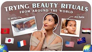 I TRIED BEAUTY RITUALS FROM AROUND THE / Mridul Sharma