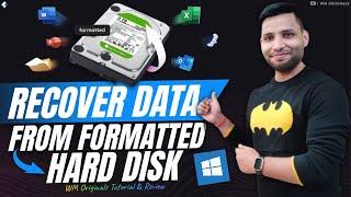 How to Recover Data from Formatted External Hard Disk, SD Memory Card, USB or Pendrive (2023)