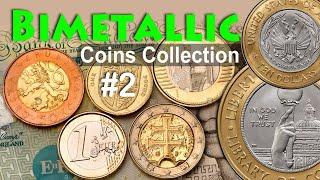 Bimetallic Coins Collection from Different Countries   rare bi metallic coins  high price value - #2