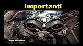 Why you MUST replace timing belt frequently