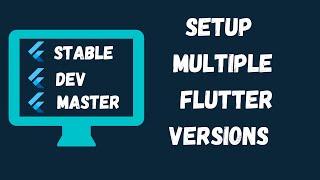 How to setup multiple versions of flutter  on same device?