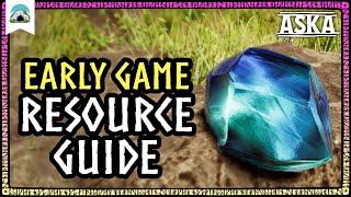 ASKA Resource Guide for Beginners – All Early Game Resources | ASKA