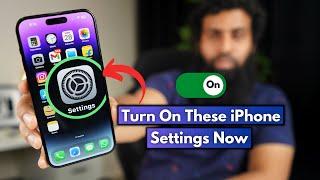 Turn on these iPhone Settings Right Now for iOS 16