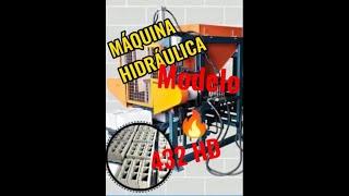 Máquina Hidráulica para fabricar Blocos e Pavimentos Mod. 432 HD Compact Atlantica Máquinas