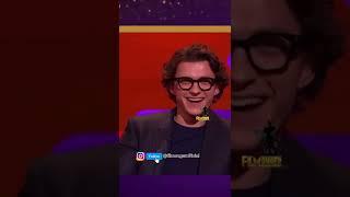 Tom Holland is so Embarrassed in front of Henry Cavill