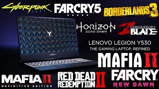 Lenovo Legion Y530 | BENCHMARK | Red Dead Redemption 2, Cyberpunk 2077, Far Cry 5, Horizon Zero Dawn