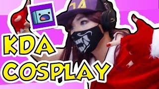 Christmas KDA Akali Cosplay!! - BoxBox