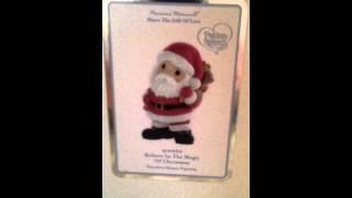 Precious Moments "Believe In The Magic of Christmas" Santa Figurine