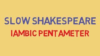 What is Iambic Pentameter?