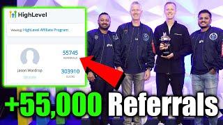 How I Referred 55,000 People to GoHighLevel (And Won Affiliate of the Year!)