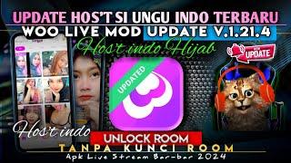 ️ UPDATE HOS'T SI UNGU INDO TERBARU !! WOO LIVE MOD UPDATE V.1.21.4 ALL UNLOCK ROOM