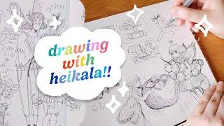 An Art Date with Heikala!!  talking process, inspiration, finding your style