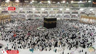 Live Surah Fatiha - 05 Times On Repeat with Tawaf e Khana Kaaba view (4K)