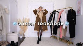 WINTER LOOKBOOK 2022 | casual + warm outfits ️