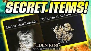 Elden Ring: How to get DIVINE BEAST TORNADO and TALISMAN OF ALL CRUCIBLES - SECRET Items!