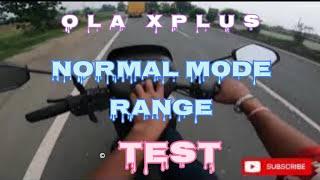 Ola S1 X Plus Normal mode Range Test  singal person ,#olas1x3kwh #ola