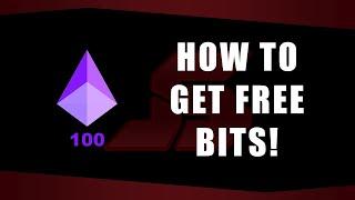 How to get FREE bits on twitch!